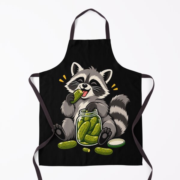 Item preview, Raccoon Eating Pickles designed and sold by RICENO.