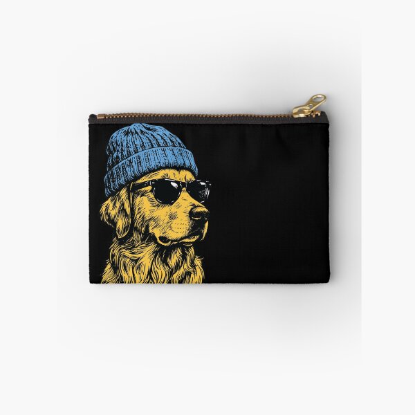 Item preview, Golden Retriever With a Beanie and Sunglasses designed and sold by MZS Studio.