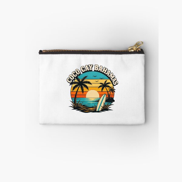 Item preview, Coco Cay Bahamas Retro Sunset Palm Trees Vacation designed and sold by felixpalette.