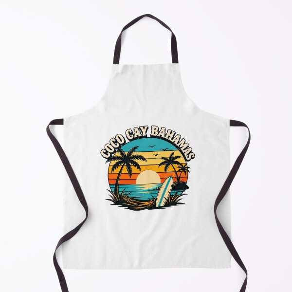 Item preview, Coco Cay Bahamas Retro Sunset Palm Trees Vacation designed and sold by felixpalette.