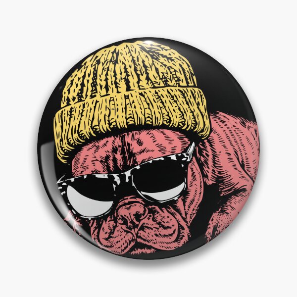 Item preview, French Bulldog With Beanie and Sunglasses designed and sold by MZS Studio.