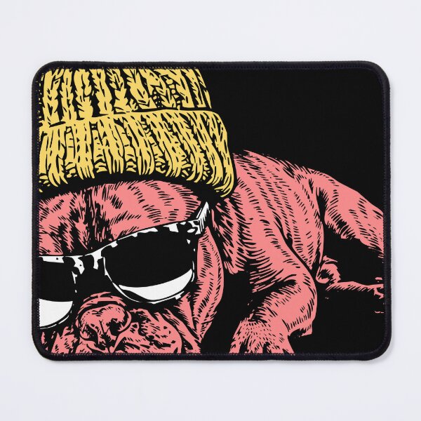 Item preview, French Bulldog With Beanie and Sunglasses designed and sold by MZS Studio.