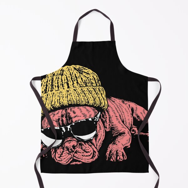 Item preview, French Bulldog With Beanie and Sunglasses designed and sold by MZS Studio.