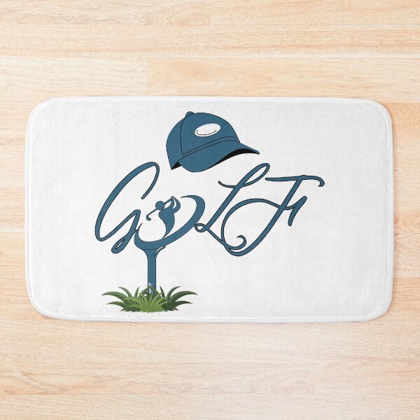 Item preview, Classic Golf Typography – Golfer and Golf Ball designed and sold by Szpaku desart .