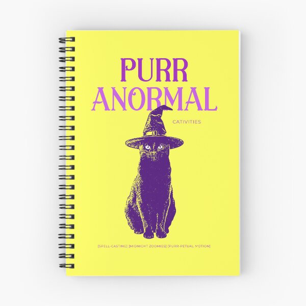 Item preview, PurrAnormal Cativities Black Cat With a Witch Hat designed and sold by MZS Studio.