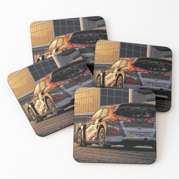 Item preview, Niclas Gronholm WorldRX Hyundai i20 Artwork designed and sold by Racing Art Store.