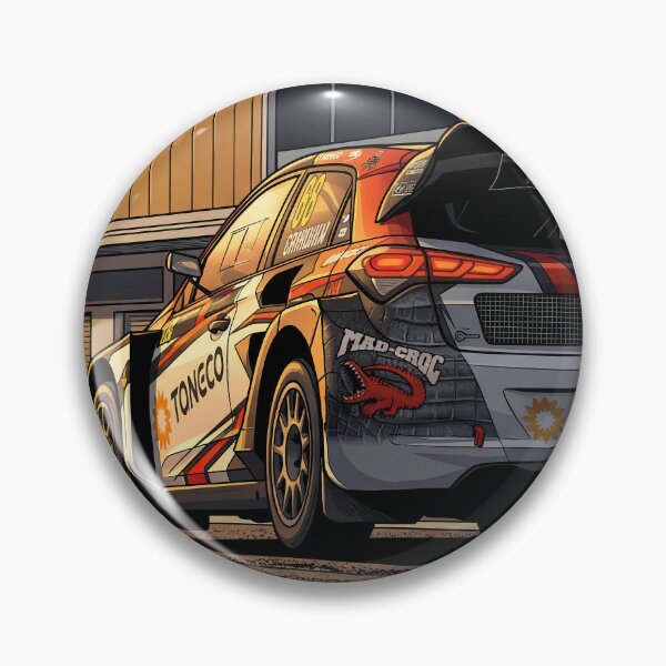 Item preview, Niclas Gronholm WorldRX Hyundai i20 Artwork designed and sold by Racing Art Store.