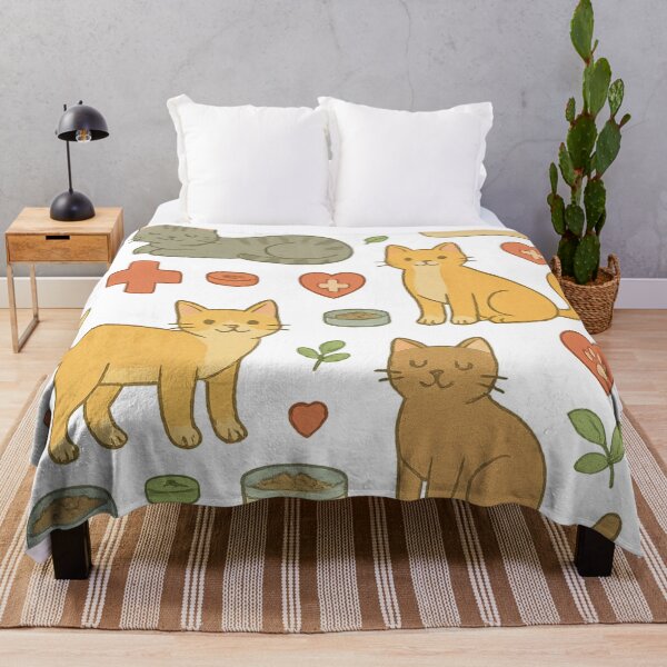 Item preview, Cute Vet Tech Cat Care Pattern Veterinary Medicine Illustration designed and sold by QCena.