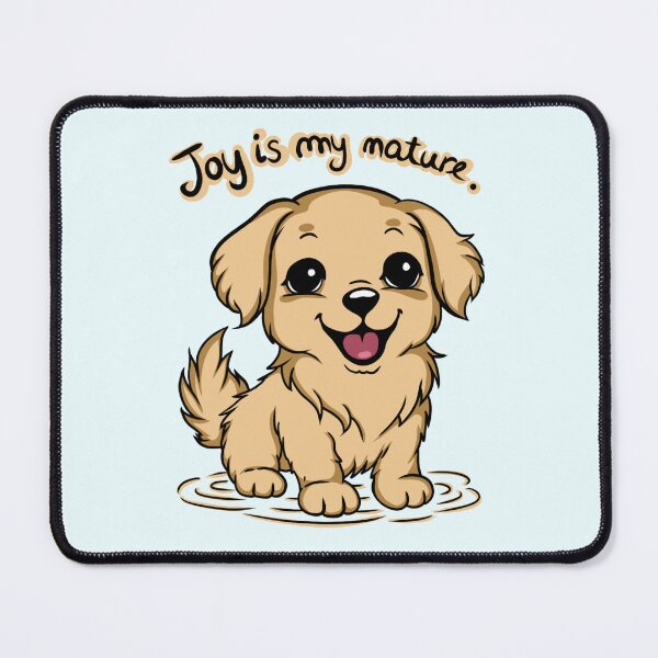 Item preview, Joy Is My Nature Dog designed and sold by Phyllya Design.