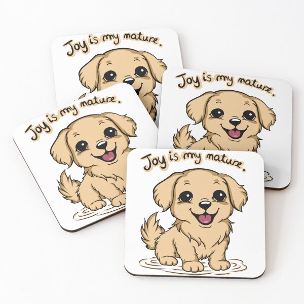Item preview, Joy Is My Nature Dog designed and sold by Phyllya Design.