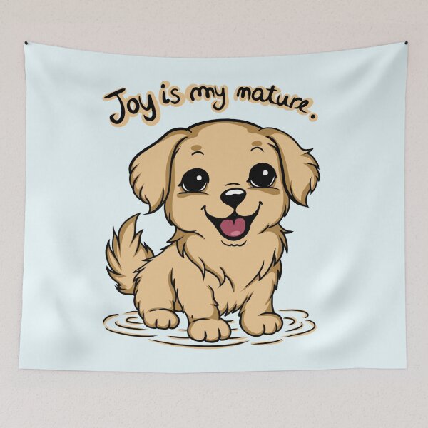 Item preview, Joy Is My Nature Dog designed and sold by Phyllya Design.