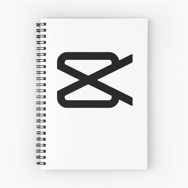 Aperçu de l'œuvre Logo minimaliste noirci de l'éditeur vidéo CapCut créée et vendue par dykhqwiratara.