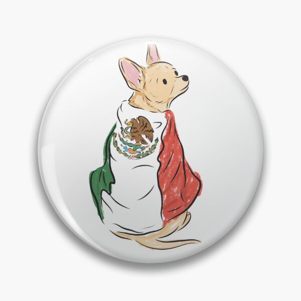 Item preview, Chihuahua wearing Mexico Flag  designed and sold by lovemydoggie.