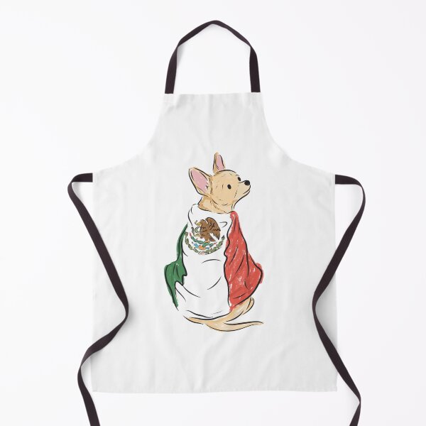 Item preview, Chihuahua wearing Mexico Flag designed and sold by lovemydoggie.