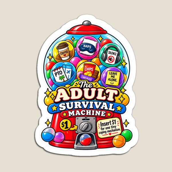Item preview, Adult Survival Machine designed and sold by Little Wunderer & Co..