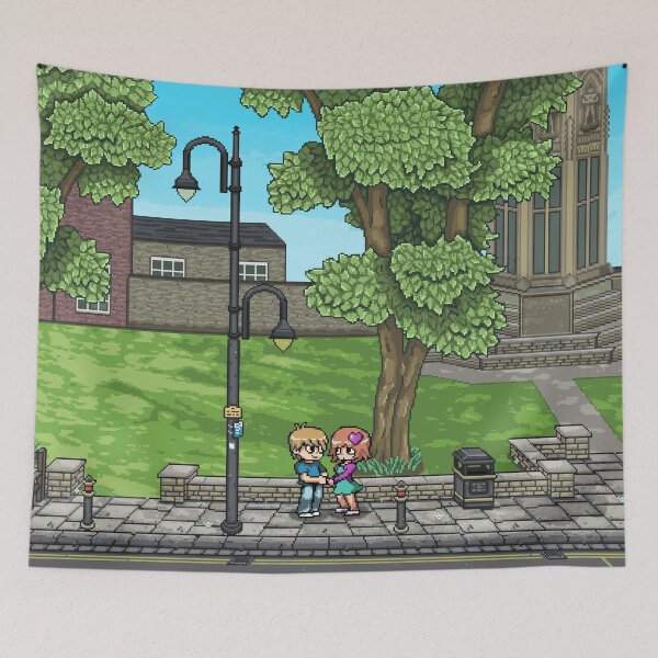 Item preview, York, UK Scot Pilgrim Inspired Pixel Art designed and sold by Maytch.