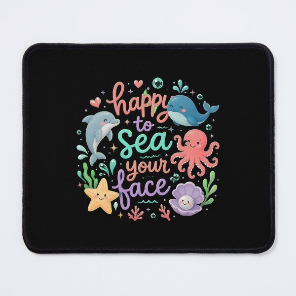 Item preview, Happy to Sea Your Face Back To School Ocean Classic designed and sold by felixpalette.
