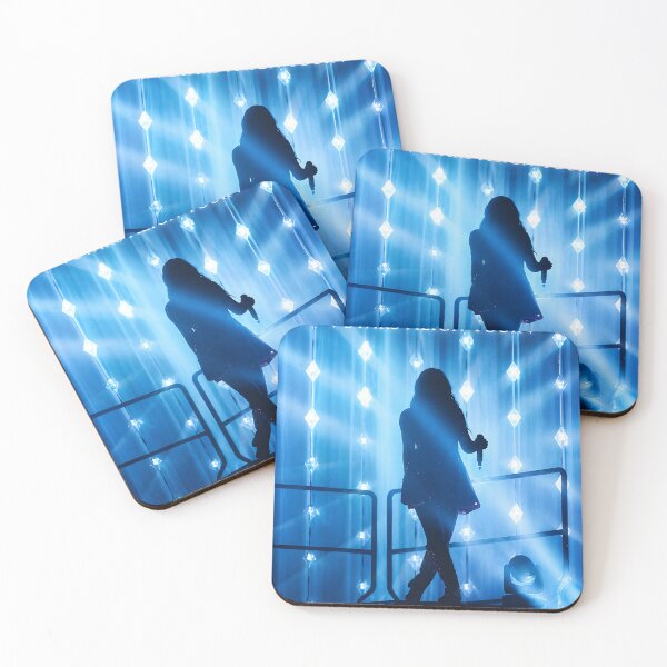 Item preview, Blue Starry Stage – Dreamy Concert Silhouette designed and sold by Maxine-Henry.