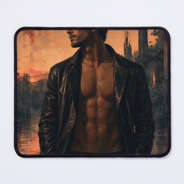 Item preview, Dark Urban Fantasy Hero in Leather designed and sold by Seduction-art.