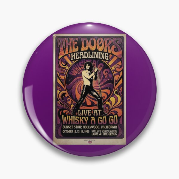 Item preview, Doors Poster 1966 Headlining at Whiskey a Go Go Club Los Angeles designed and sold by Halifaxartguy.