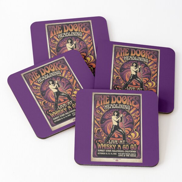Item preview, Doors Poster 1966 Headlining at Whiskey a Go Go Club Los Angeles designed and sold by Halifaxartguy.