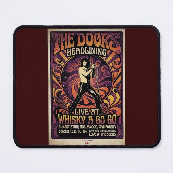 Item preview, Doors Poster 1966 Headlining at Whiskey a Go Go Club Los Angeles designed and sold by Halifaxartguy.