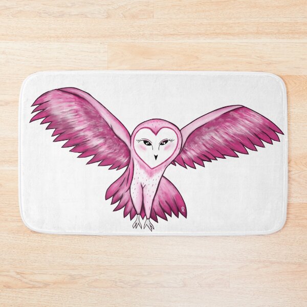 Item preview, Pink owl designed and sold by ConfuzRandomly.