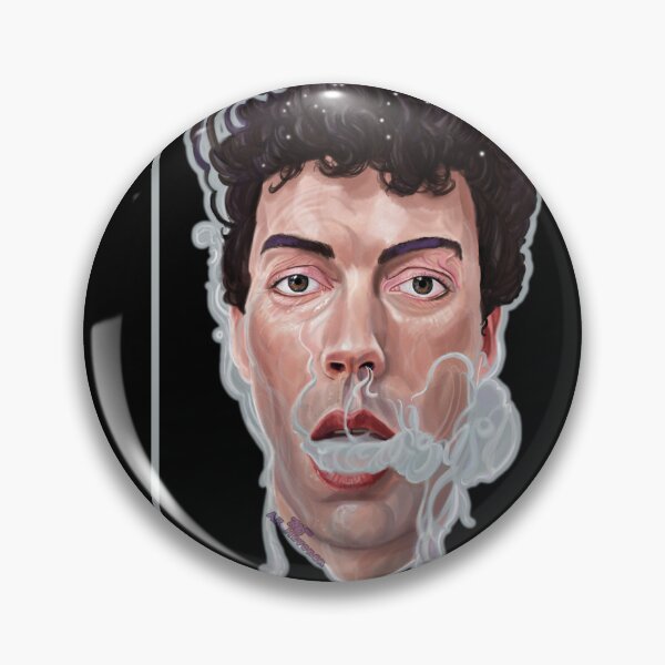Item preview, Tim Curry Smokes, handpainted fanart designed and sold by AK-Hevonen.