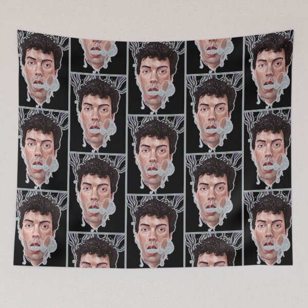 Item preview, Tim Curry Smokes, handpainted fanart designed and sold by AK-Hevonen.