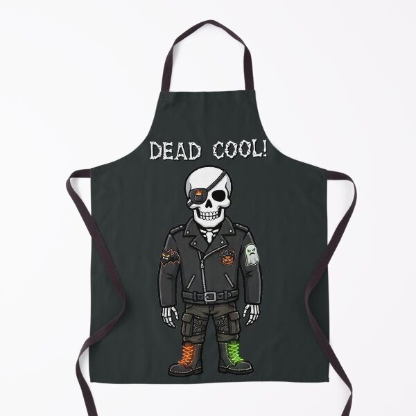 Item preview, Dead Cool Skeleton Biker | Halloween designed and sold by GuildedWordGraphics.