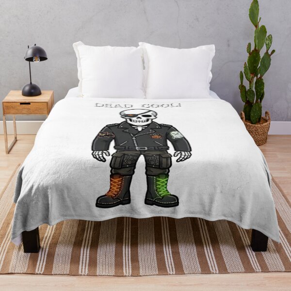 Item preview, Dead Cool Skeleton Biker | Halloween designed and sold by GuildedWordGraphics.