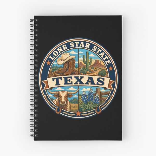 Item preview, Texas Lone Star State Western Cowboy Vintage Badge designed and sold by DreamLayerStudio.
