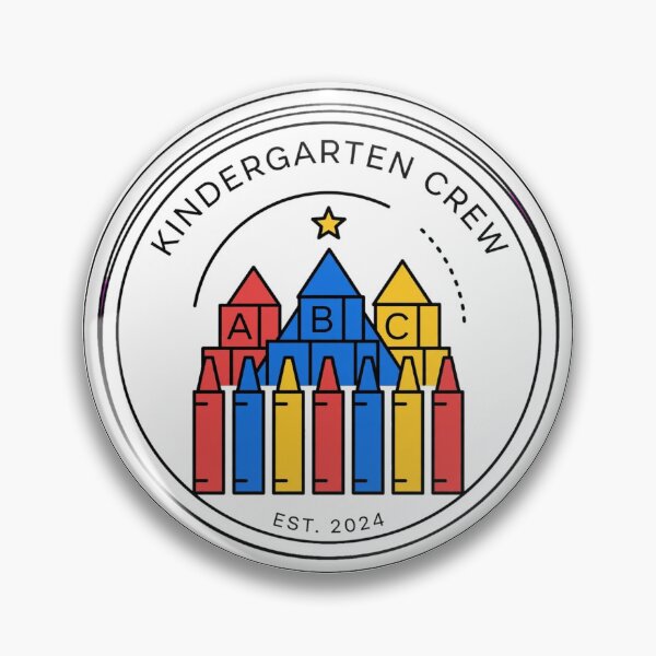 Item preview,  Kindergarten Crew PNG - ABC Blocks Mountain Crayon Forest - Kinder First Day Shirt designed and sold by ismai6.