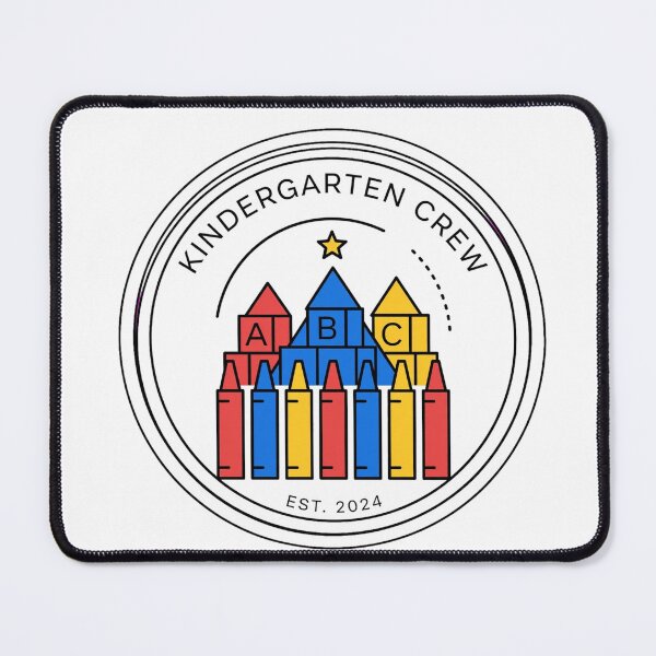 Item preview,  Kindergarten Crew PNG - ABC Blocks Mountain Crayon Forest - Kinder First Day Shirt designed and sold by ismai6.