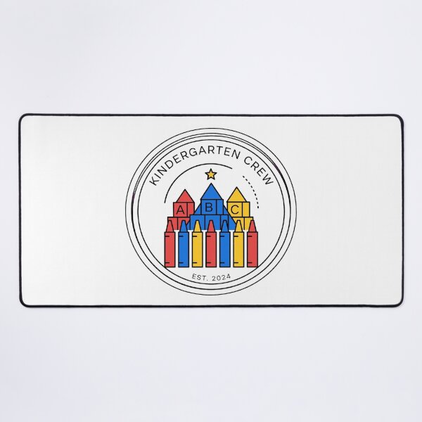 Item preview, Kindergarten Crew PNG - ABC Blocks Mountain Crayon Forest - Kinder First Day Shirt designed and sold by ismai6.