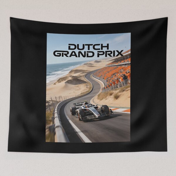 Item preview, Zandvoort Track Print Graphic designed and sold by LenzBrito.
