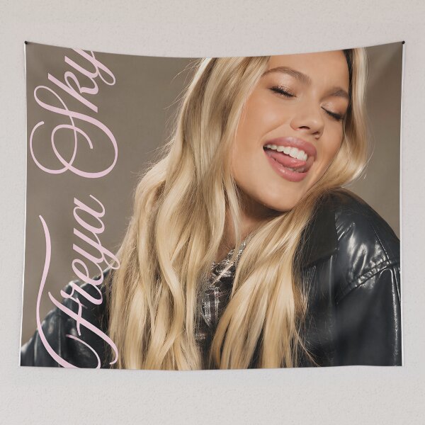 Item preview, Golden Blonde Portrait – Soft Pink Editorial Aesthetic designed and sold by Maxine-Henry.