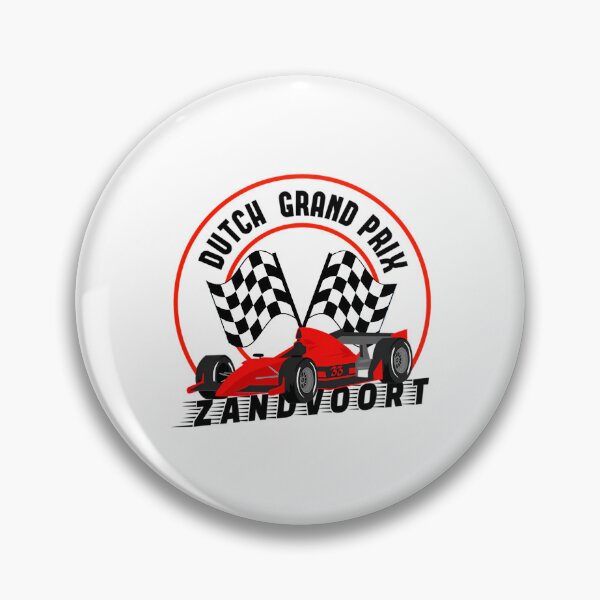 Item preview, Dutch Grand Prix Zandvoort Circuit Formula One Motorsport Car Racing designed and sold by LenzBrito.