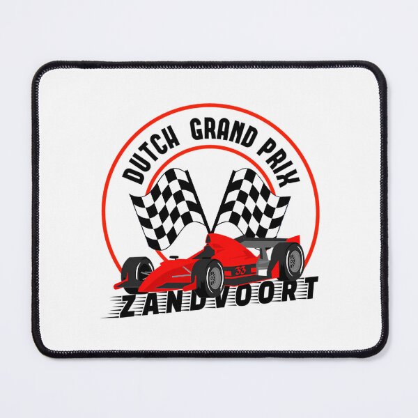 Item preview, Dutch Grand Prix Zandvoort Circuit Formula One Motorsport Car Racing designed and sold by LenzBrito.