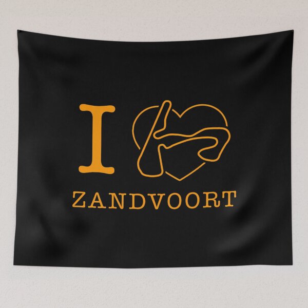 Item preview, I Love Circuit Park Zandvoort designed and sold by LenzBrito.