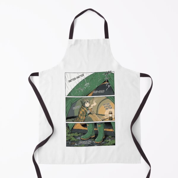 Item preview, Rainy Day Tent Camping Cozy Anime Girl Manga Comic Panel Aesthetic designed and sold by Animer-art1.