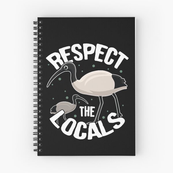 Item preview, Bin Chicken Ibis Respect the Locals designed and sold by Clara Hollins.