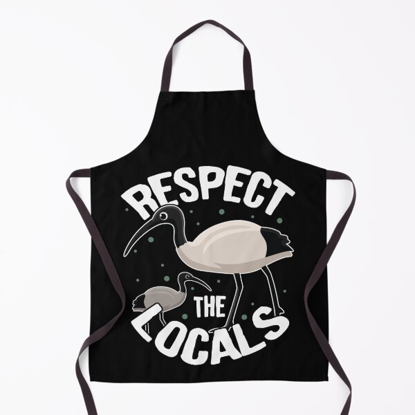 Item preview, Bin Chicken Ibis Respect the Locals designed and sold by Clara Hollins.