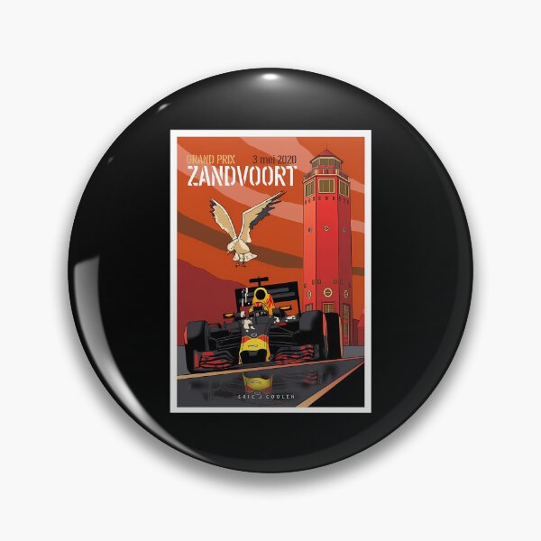 Item preview, Zandvoort Grand Prix 2020 Poster  Vintage F1 Art Dutch Gp Retro Design Circuit Zandvoort Racing Print designed and sold by LenzBrito.