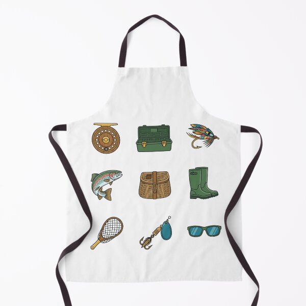 Item preview, Fly Fishing Gear Tackle Box Rainbow Trout Waders Angler Sticker Pack designed and sold by Animer-art1.