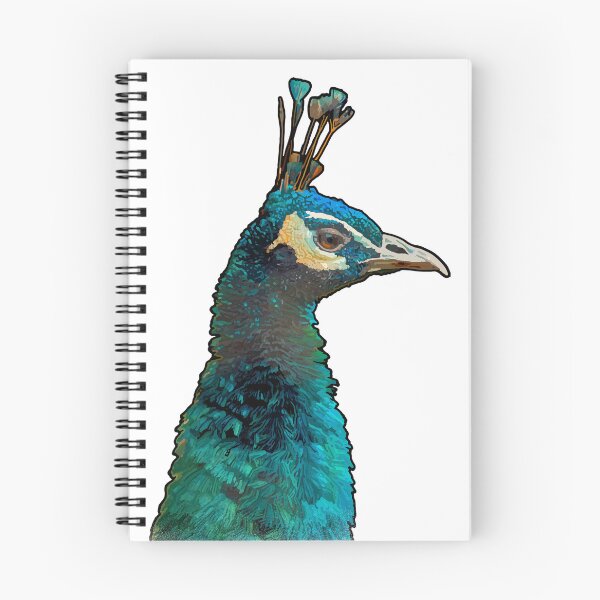 Item preview, Peacock Profile designed and sold by The Clearing Blog Shop.