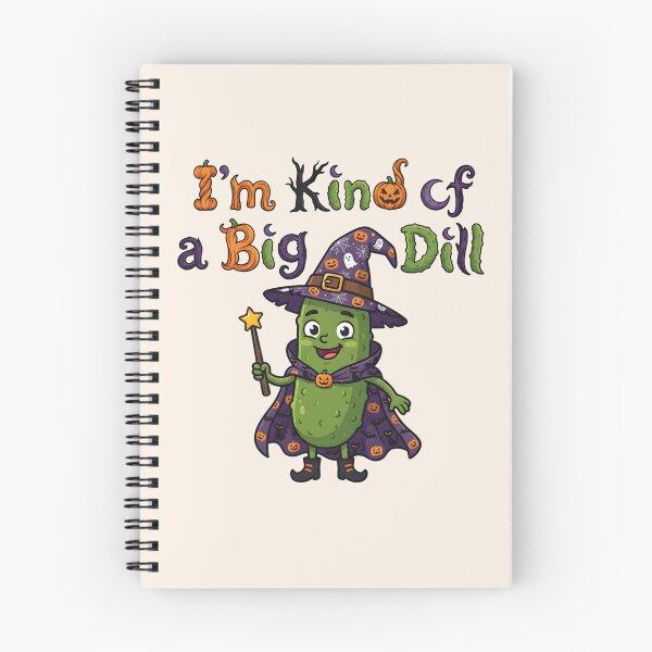 Item preview, I'm Kind of a Big Dill Halloween Pickle designed and sold by GuildedWordGraphics.