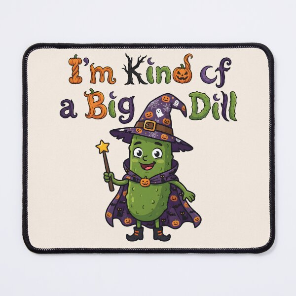 Item preview, I'm Kind of a Big Dill Halloween Pickle designed and sold by GuildedWordGraphics.