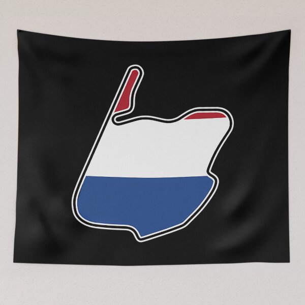 Item preview, Circuit Van Zandvoort Flag designed and sold by LenzBrito.