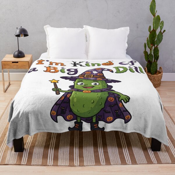 Item preview, I'm Kind of a Big Dill Halloween Pickle designed and sold by GuildedWordGraphics.